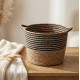 Straw Basket Set 3 Pcs